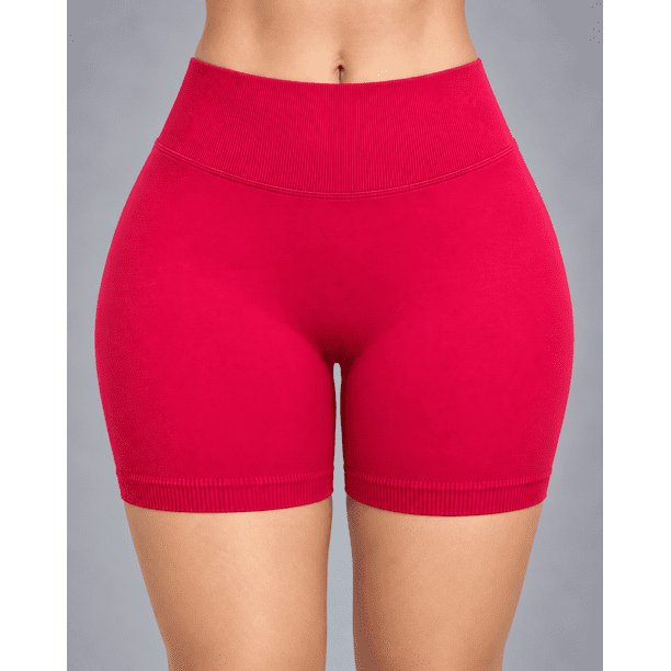 Short Deportivo Corto Mujer Faja Alta Levanta Glúteos Gym