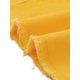 thumbnail image 5 of INSPIRE CHIC Falda de Mezclilla de Cintura Alta para Mujer Falda de Jean a la Rodilla con Dobladillo Deshilachado y Bolsillos Amarillo Jengibre S, 5 of 6