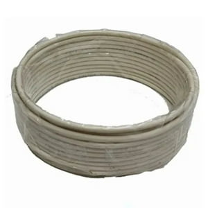 Goodcar - 100 Metros De Cable Eléctrico N°14 Awg Blanco