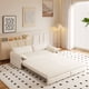 thumbnail image 1 of 66" Queen Pull Out Sofa Bed, 3-in-1 Convertible Sleeper Sofa with Side Storage,Multi-Functional Velvet Loveseat Bed for Living Room,Bedroom,Apartment(Old Sku W1885S00113/W1885S00186/W1885S00322), 1 of 3