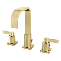 Grifo De Lavabo Kingston Brass Fsc8962Ndl 8 Latón Pulido