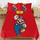 thumbnail image 1 of Super Mario 3-Piece Comforter Set for Bedroom Super Mario Bedding Set for Kids Adults Soft Microfiber Duvet Cover Set with Zipper Closure, 1 of 5