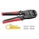 thumbnail image 1 of Alicates De Red Para Cortar Y Pelar Abrazadera De Red Herramienta Manual Engarzadora De Cables 4p6p8p Rojo, 1 of 3