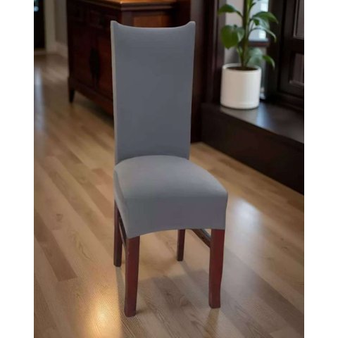 Todo Para El Hogar - Pack De 6 Fundas Elasticas Lisas Para Sillas