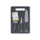 thumbnail image 1 of Set Cuchillo y Tabla Negro, 1 of 2