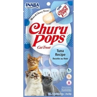 Inaba - Snack Para Mascotas Gatos Churu Pops Premio 15G X4 Tubos 60G Celeste