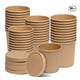 thumbnail image 1 of Set 50 Envases Para Sopa Kraft 177mL 6oz Comida Desechable, 1 of 2