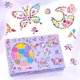 thumbnail image 4 of Kit de maquillaje Tomons Kids Princess con espejo para niños de 3 a 10 años, 4 of 6