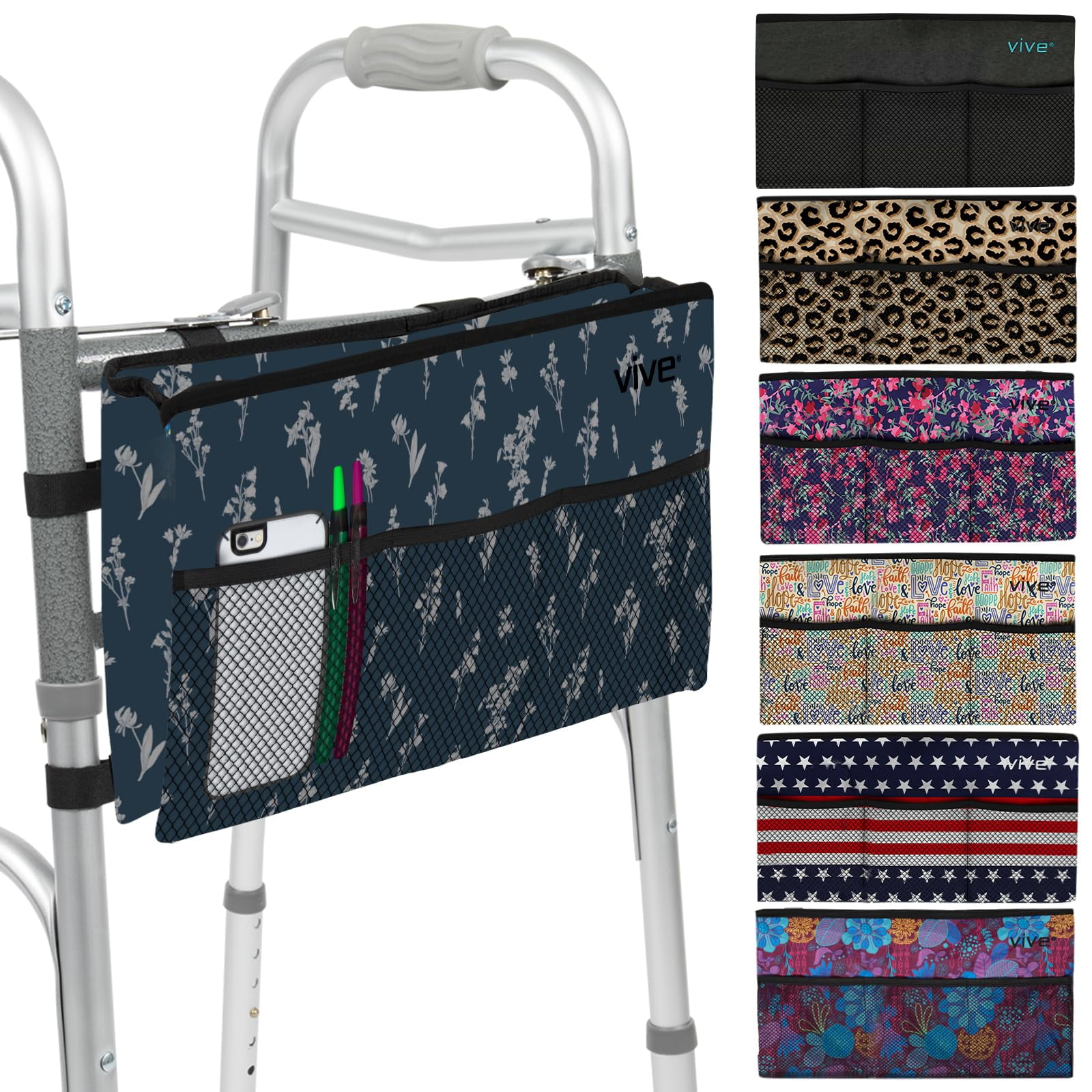 Vive - Bolsa Universal Para Accesorios Walker Bag Resistente Al Agua