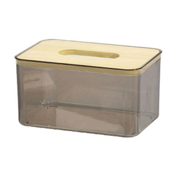 Upgrade Your Space with Our Stylish 1pc Tissue Box Holder - Perfect Fit for Living Room, Bedroom, Office, and Bathroom - Handy for Nitrile Gloves - 4.5in-8in Size - Great Quality and Sturdy Design