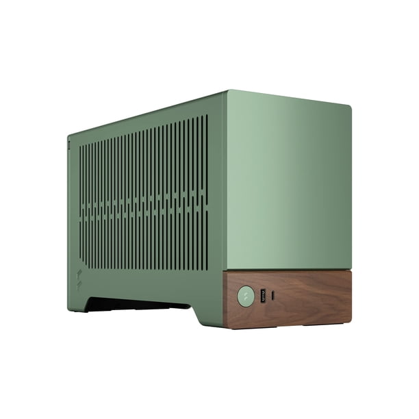 Funda para juegos Fractal Design Terra Jade Mini ITX Wood Walnut