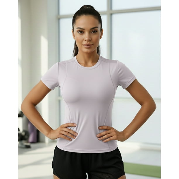 Polera Deportiva Mujer Ideal Gym y Entrenamiento
