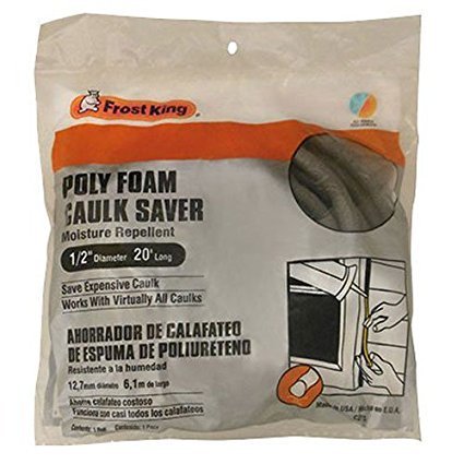 Caulk Saver Frost King C22H 1,27 cm de diámetro x 6,1 m gris (2)