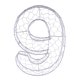 thumbnail image 2 of marco de la corona de alambre de hierro maceta suculenta plantador de metal titular de la planta art. 9, 2 of 5