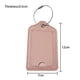 thumbnail image 4 of Paquete de 4 etiquetas para equipaje, etiqueta de identificación con cubierta de privacidad, lazo de acero inoxidable y tarjeta de dirección para maleta de viaje., 4 of 6