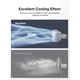 thumbnail image 3 of Ventilador de pared PELONIS de 36 dB, 14 pulgadas, con control remoto y 3 velocidades, 3 of 7