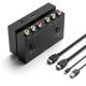 thumbnail image 1 of Convertidor AV a HDMI Arector de 2 puertos 1080P/720P con control remoto, 1 of 6