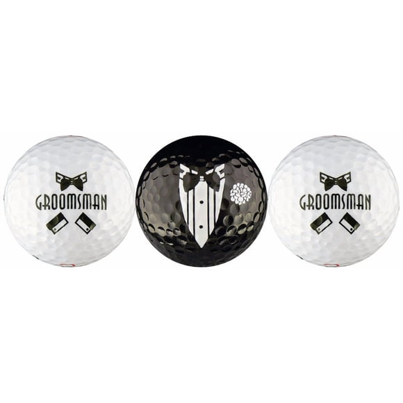 Set de Pelotas de Golf "Groomsman Wedding" de EnjoyLife Inc