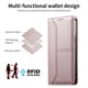 thumbnail image 3 of Funda tipo cartera con bloqueo RFID para Xiaomi 15T Pro cubierta magnética de cuero con tapa y soporte Rosa, 3 of 6