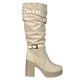 thumbnail image 1 of Bota Alta Gamuza Mujer 13 Yassne Beige, 1 of 4
