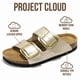 thumbnail image 2 of Sandalias Project Cloud Santorini de cuero con memoria de espuma, talla 8 US, 2 of 5