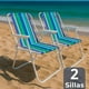 thumbnail image 1 of Pack 2 Sillas Plegables Portátil Playa Camping Picnic Exteriores, 1 of 10