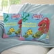 thumbnail image 3 of Ariel Junior Fundas de almohada de terciopelo con tema, regalos de funda de almohada, decoración para el hogar, cojín de lanzar, regalo de cumpleaños para fans y parejas.61*61cm., 3 of 6