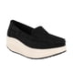 thumbnail image 2 of Mocasín Plataforma Slip-On Diane Negro Alquimia, 2 of 6