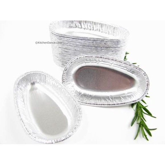 Sartenes desechables de aluminio con cáscara de papa Handi-Foil x10