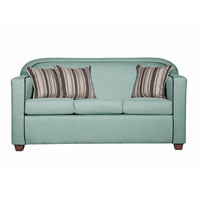 Ruzam Mobel - Sofá 3 Cuerpos Zafiro Verde Agua