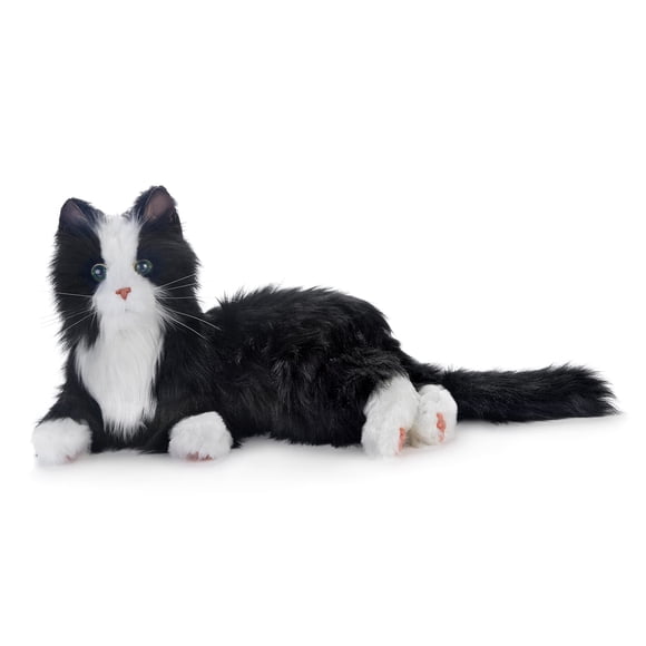 Mascota de compañía interactiva JOY FOR ALL, gato blanco y negro