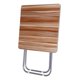 thumbnail image 3 of Mesa Plegable Portatil Multifuncional Mesa Auxiliar 60x60cm Madera, 3 of 7