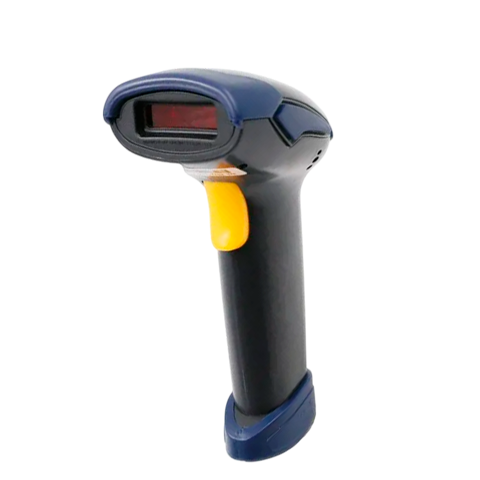 Pistola Escáner Bisutime Bs-2013 Usb Rj45 Código Barras Gris Usb