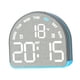 thumbnail image 1 of Reloj Despertador Digital Ligero Para Escritorio, Ideal Para Aulas, Salas De Estar Y El Hogar (gris)., 1 of 5
