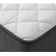 thumbnail image 2 of Cama 2 Plazas Lino Morado Claro + Pack de Almohadas + Colchon con Respaldo y Bases divididas, 2 of 6