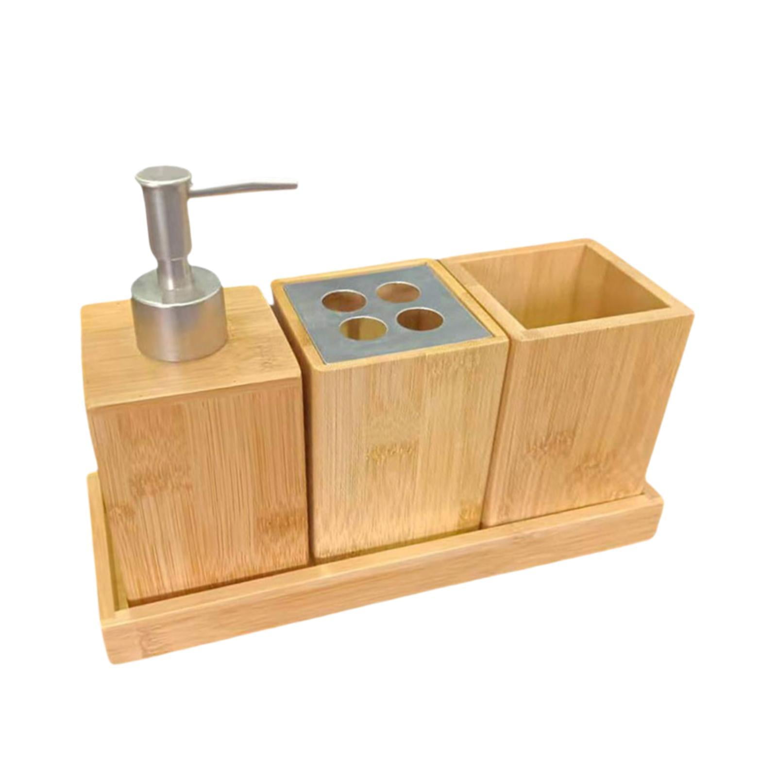 Bothyi - Juego De 4 Accesorios De Baño, Vaso Para Enjuague Bucal Para Baño De Hotel Y Hogar