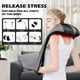thumbnail image 3 of Almohada masajeadora Blue Elf Shiatsu eléctrica para cuello y espalda con calor, 3 of 9