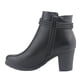 thumbnail image 2 of Botin Chalada Mujer Daya-8 N Negro Casual, 2 of 5