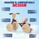 thumbnail image 5 of Bicicleta de Equilibrio Henry & Colin para Niños Pequeños, Estilosa (Marrón), 5 of 9