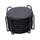 thumbnail image 3 of 8 Posavasos De Pizarra Para Bebidas, Protección De Mesa Con Soporte Para Bar, Cocina, Hogar, Redondo, 3 of 5