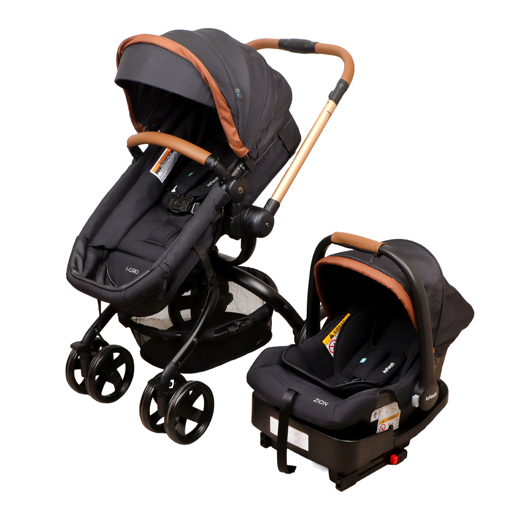 Coche Travel System I-Giro 2G Black/Gold Infanti