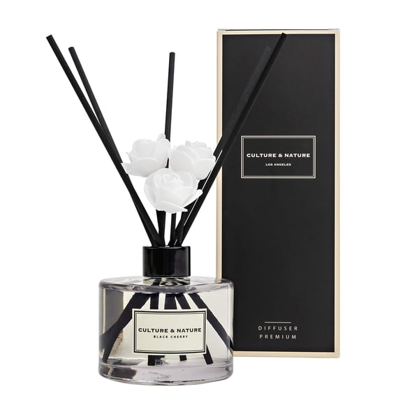 Set difusor Reed CULTURE & NATURE Black Cherry 200 ml