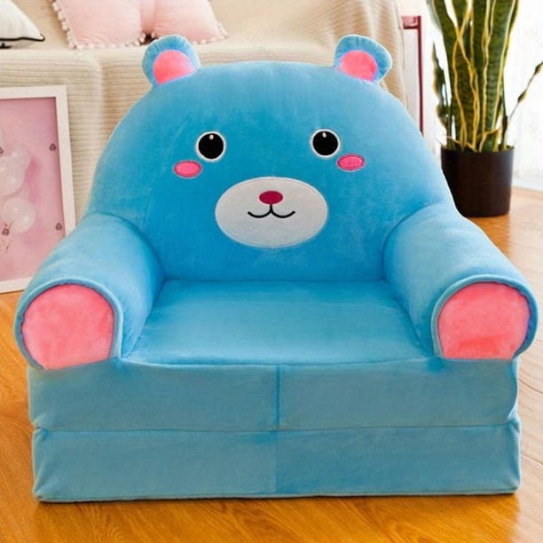 50cm/19.68in Kids Cartoon Folding Sofa - Perfect For Learning To Sit, Boys & Girls, Easy To Wash & Disassemble! Christmas Gift Halloween Thanksgiving Gift