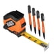 thumbnail image 1 of Juego de herramientas KLEIN TOOLS 80187 Skribes Measure and Mark con cinta adhesiva, 1 of 8