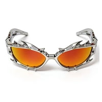 Polasup Lentes De Sol Gafas De Sol Deportivas Unisex Futuristas Cyberpunk Uv400