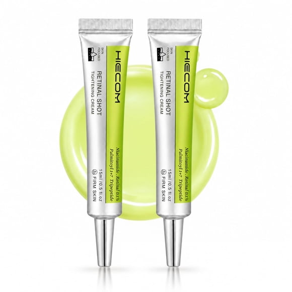 Crema de Retinal Hiecom 15 ml x2 Nano‑Retinal con Péptido