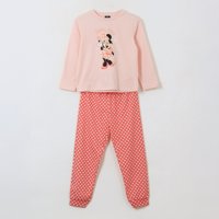 Pijama Manga Larga Niña Soooo Chic Minnie Rosado Disney