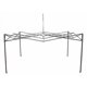 thumbnail image 1 of Base Toldo Araña 3x3 Gris - Acero Esmaltado, 1 of 5
