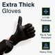thumbnail image 2 of Guantes desechables de nitrilo FifthPulse negros, grandes, 50 unidades, 2 of 8