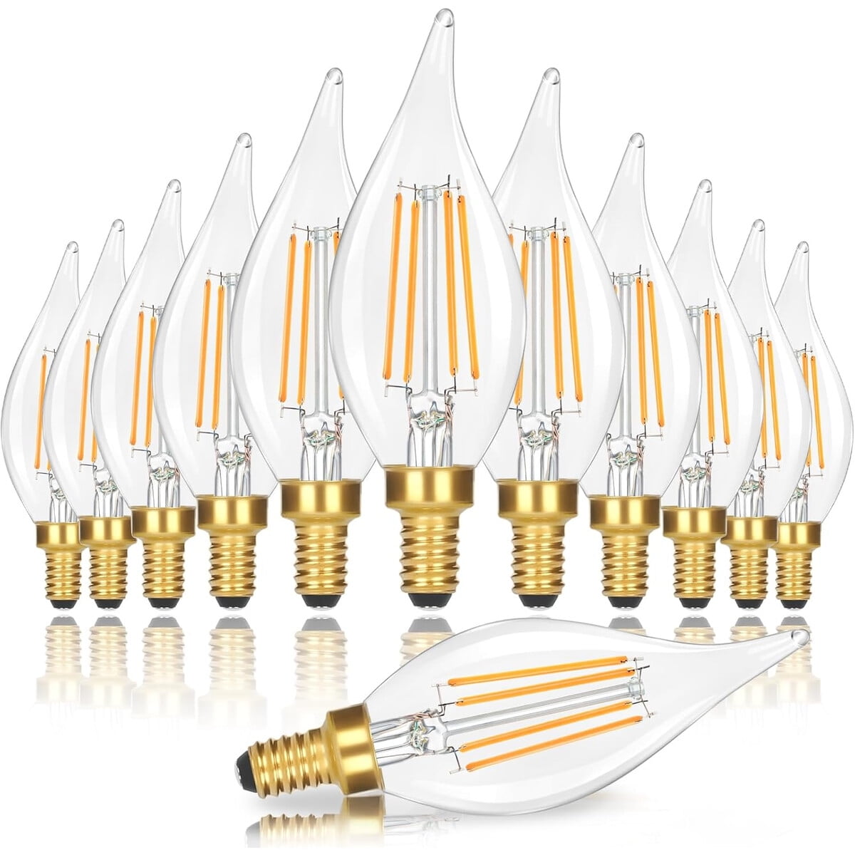 Ampolleta Led Gobright E12 4w Regulable 2700k 40w Eq